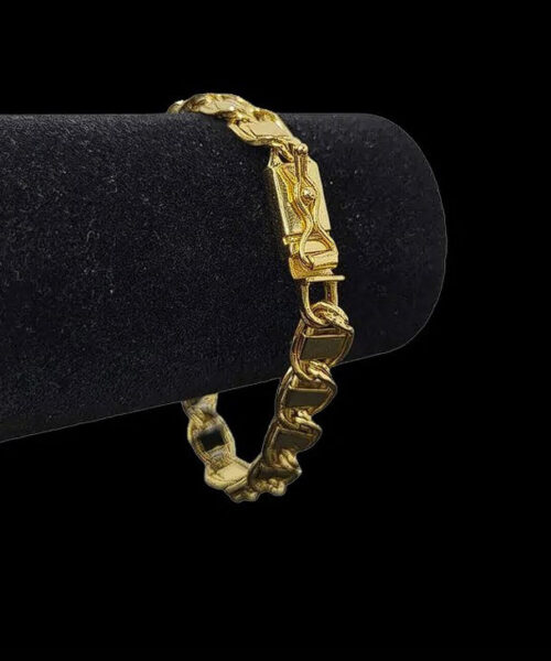 Pulseira 8mm Dubai - Banhada a Ouro 18k