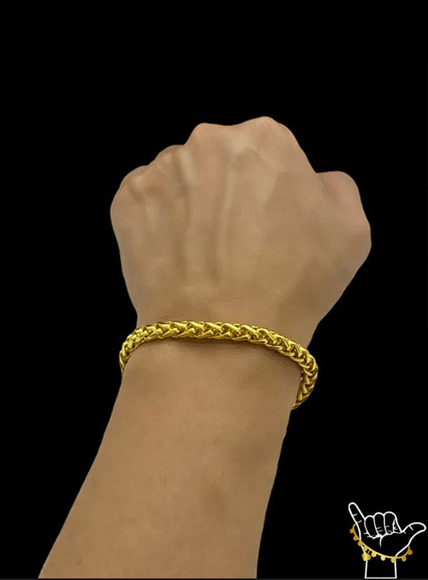 Pulseira Banhada A Ouro 2