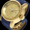 Relogio Invicta Yakuza 15863 100 Original Banhado A Ouro Blue