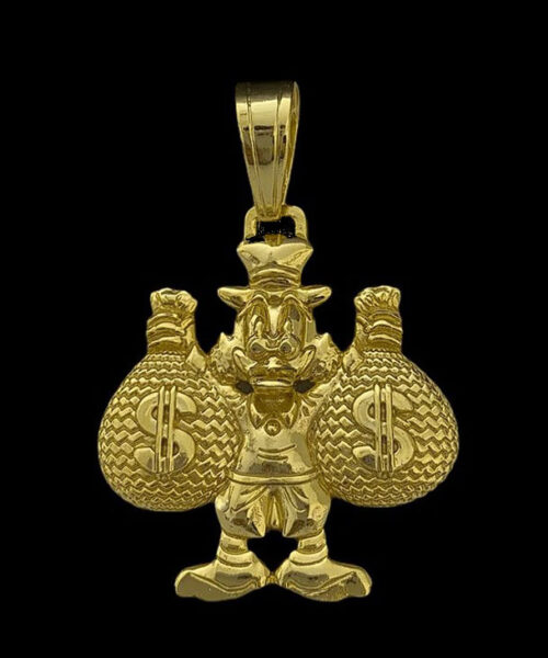Pingente Tio Gg - Banhado a Ouro 18k