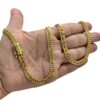 15352799413 Corrente 7Mm Grumet Lacraia Fecho Marcacao 750 Banhado A Ouro 18Kcorrente 7Mm Grumet Lacraia F