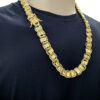 15352807431 Corrente 15Mm Dubai Fecho 750 Luxo Banhado A Ouro 18K Lancamento2