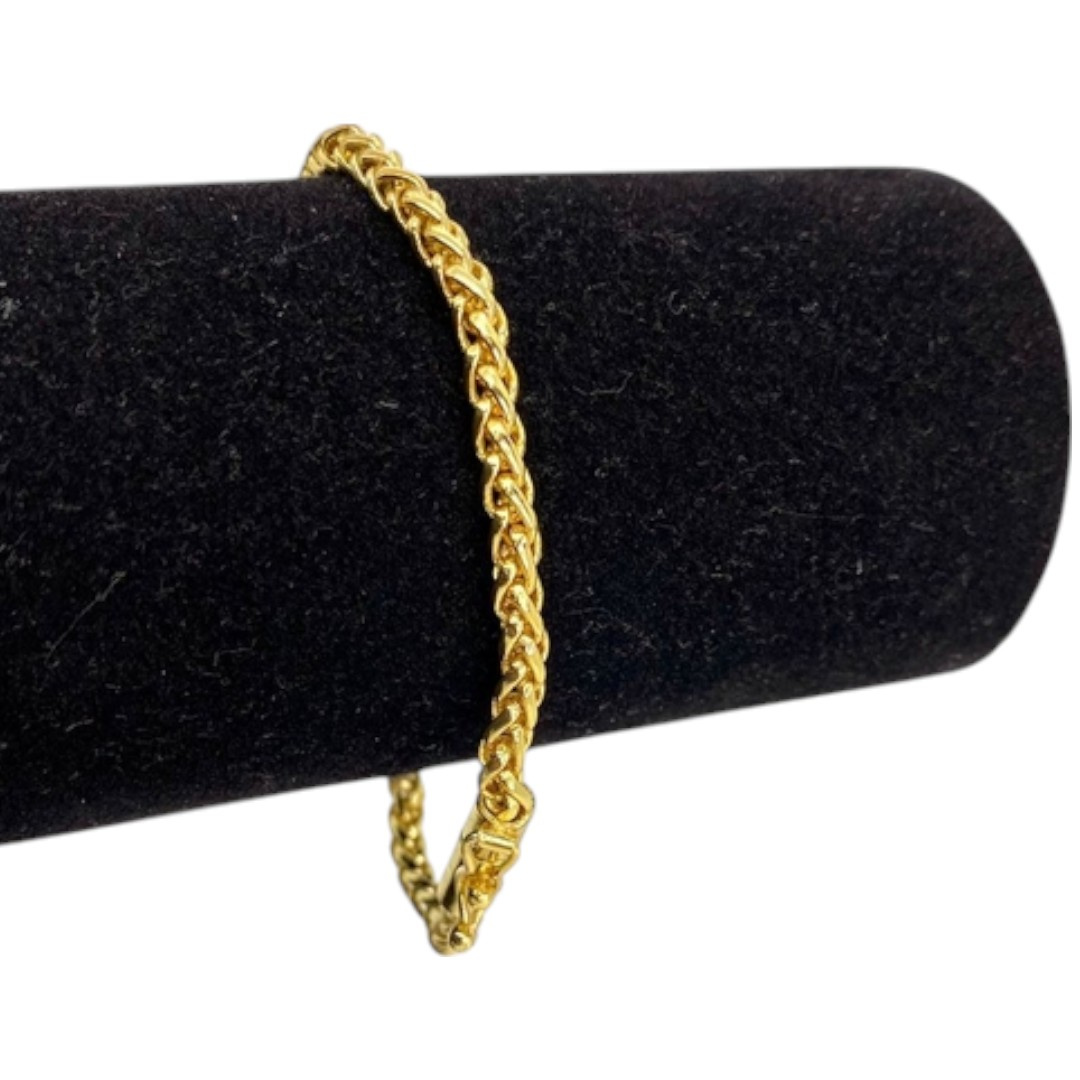 15356498541 Pulseira Peruana 5Mm Banhado A Ouro 18K Lancamento2