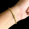 15356498554 Pulseira Peruana 5Mm Banhado A Ouro 18K Lancamento4
