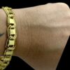 15356530992 Pulseira 10Mm Dubai Fecho Marcacao 750 Banhado A Ouro