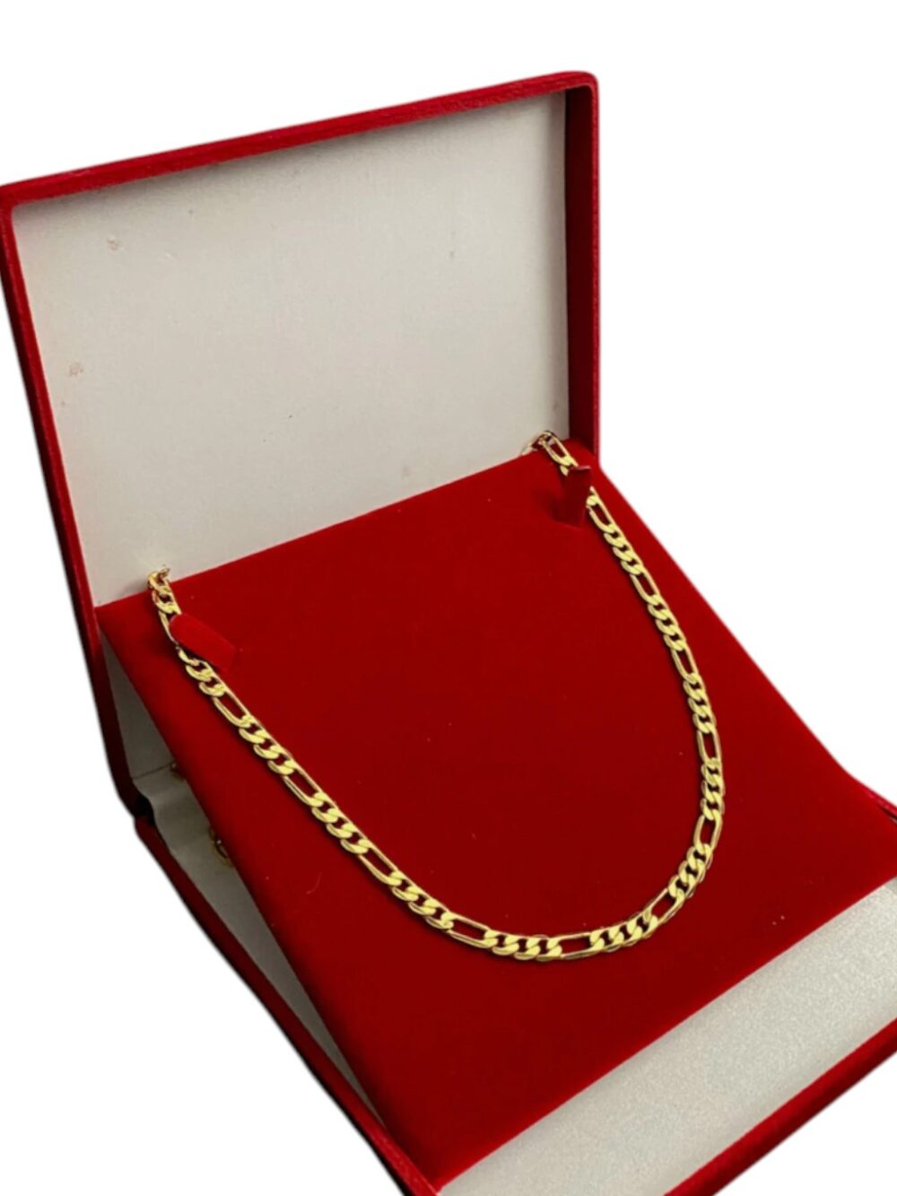 Cordão 3X1 6Mm - Banhado A Ouro 18K - Imagem 2
