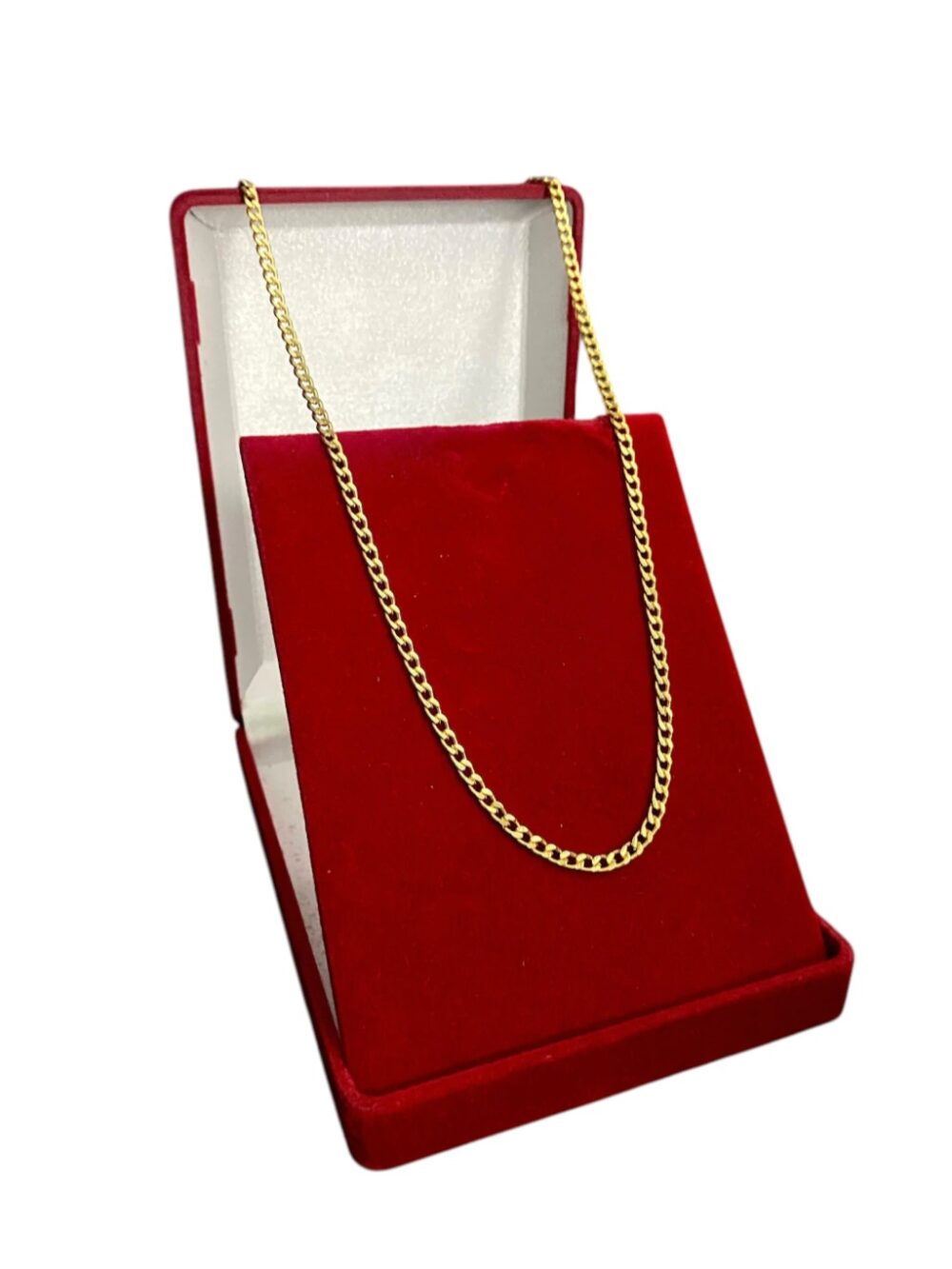 Cordão Feminino Pitbull 3Mm - Banhado A Ouro 18K - Imagem 2